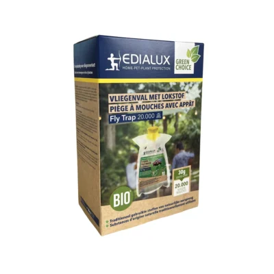 Piège à mouches Fly Trap 20000 Edialux : capture et digère de 20 000 à 50 000 mouches sans vidange, ni produit toxique